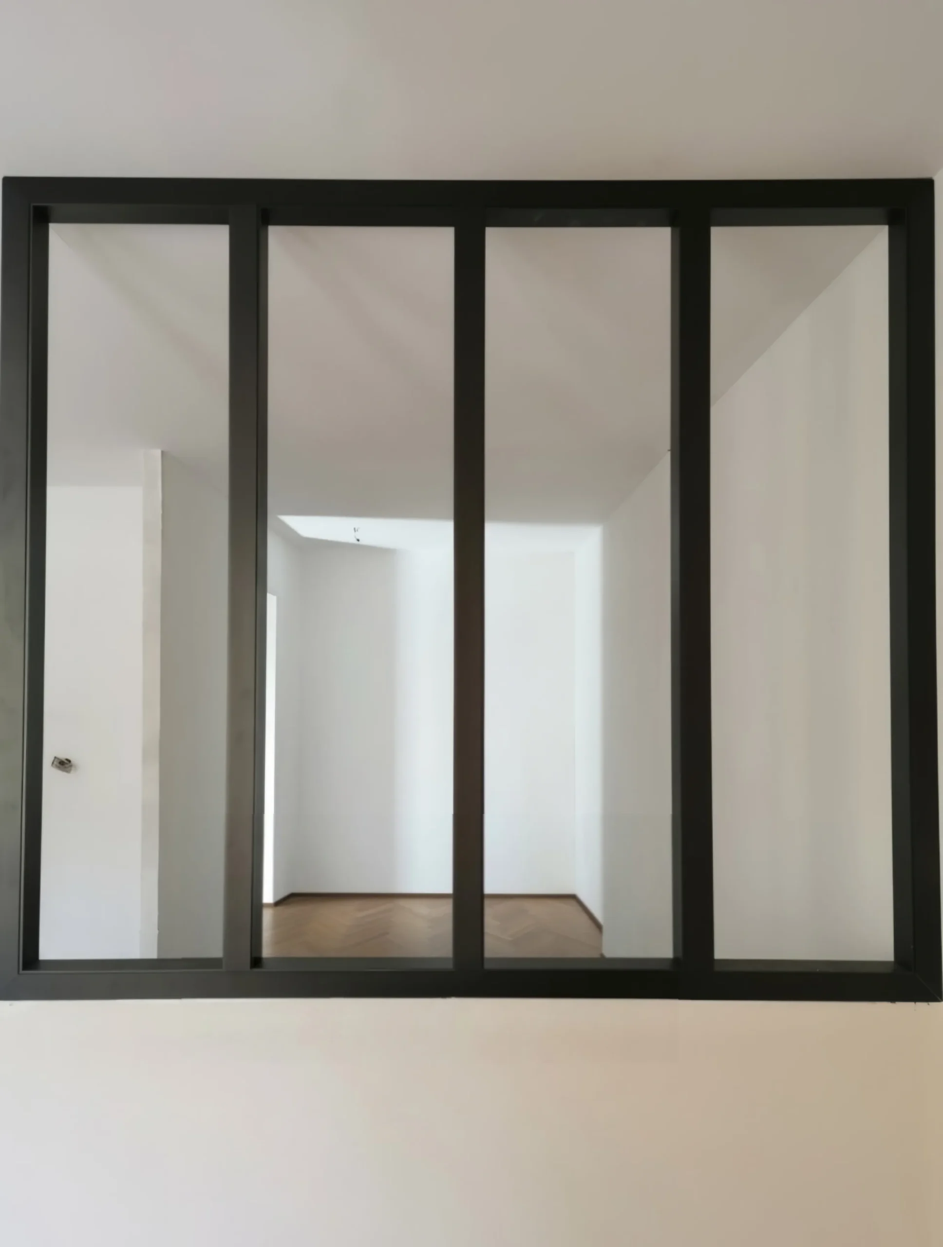 Cloison en verrière